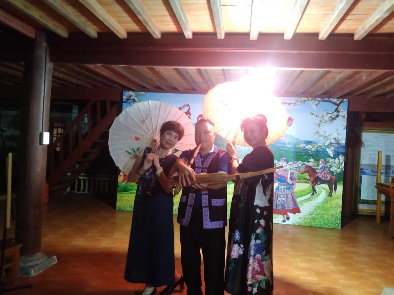 A Lin Homestay Bac Ha Zewnętrze zdjęcie