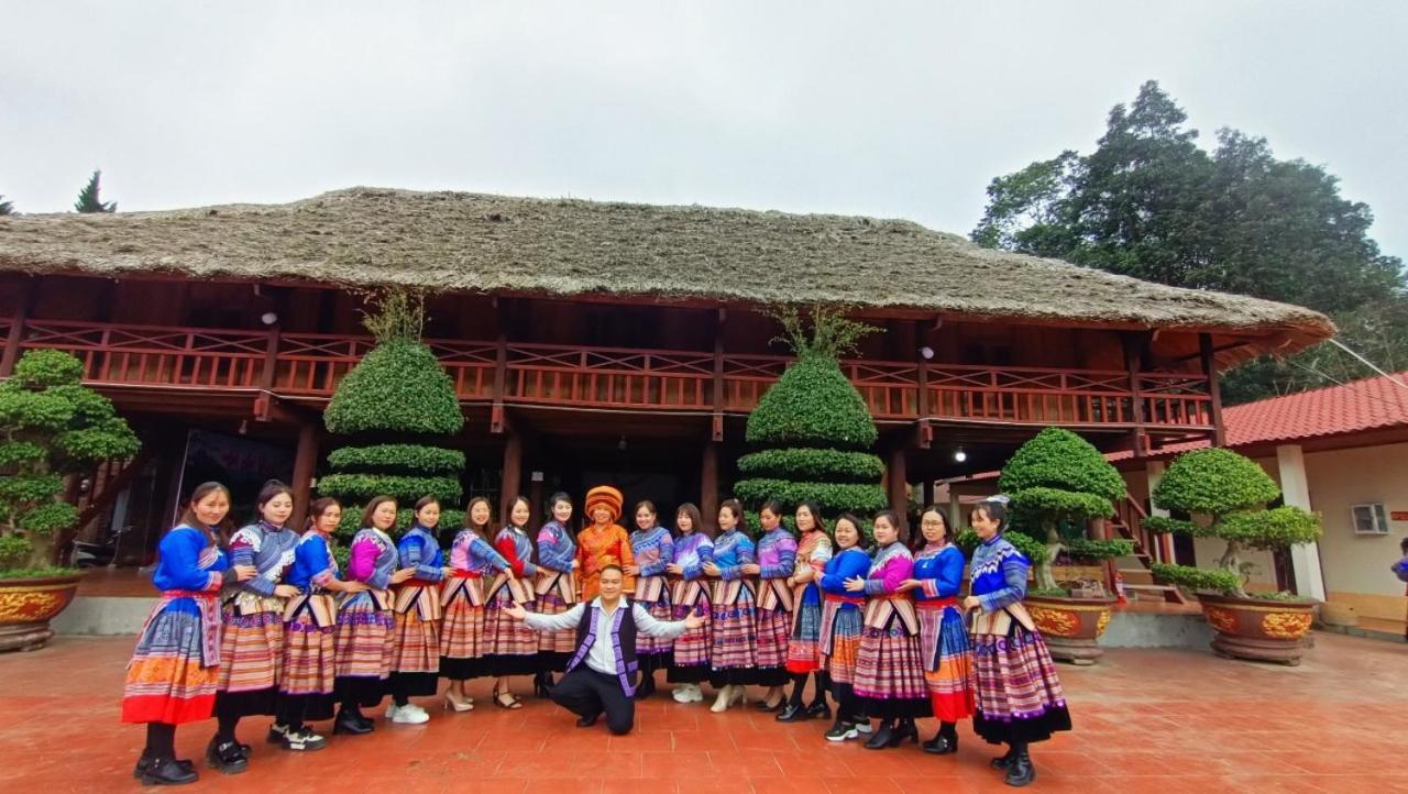 A Lin Homestay Bac Ha Zewnętrze zdjęcie
