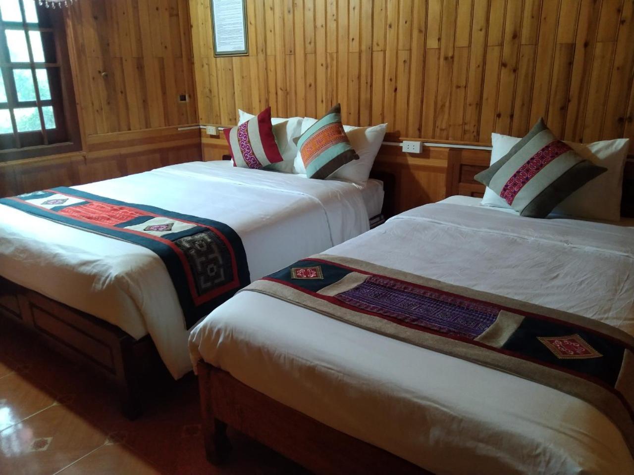 A Lin Homestay Bac Ha Zewnętrze zdjęcie