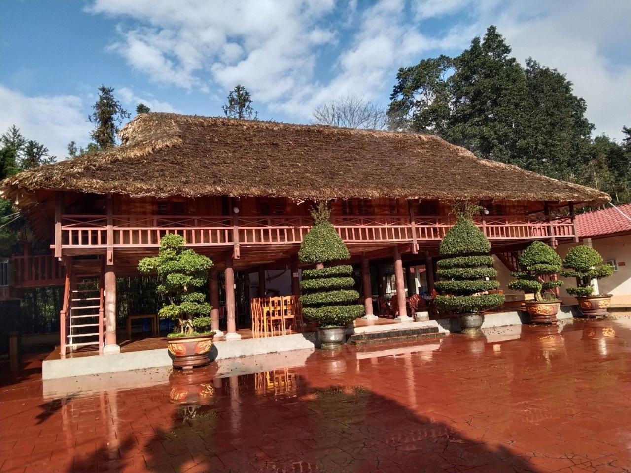 A Lin Homestay Bac Ha Zewnętrze zdjęcie