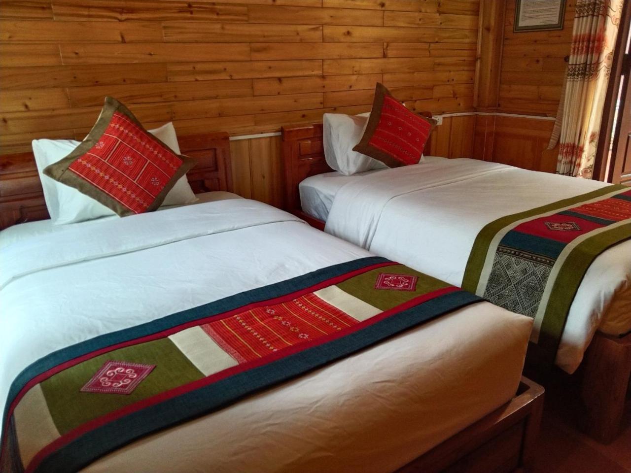A Lin Homestay Bac Ha Zewnętrze zdjęcie