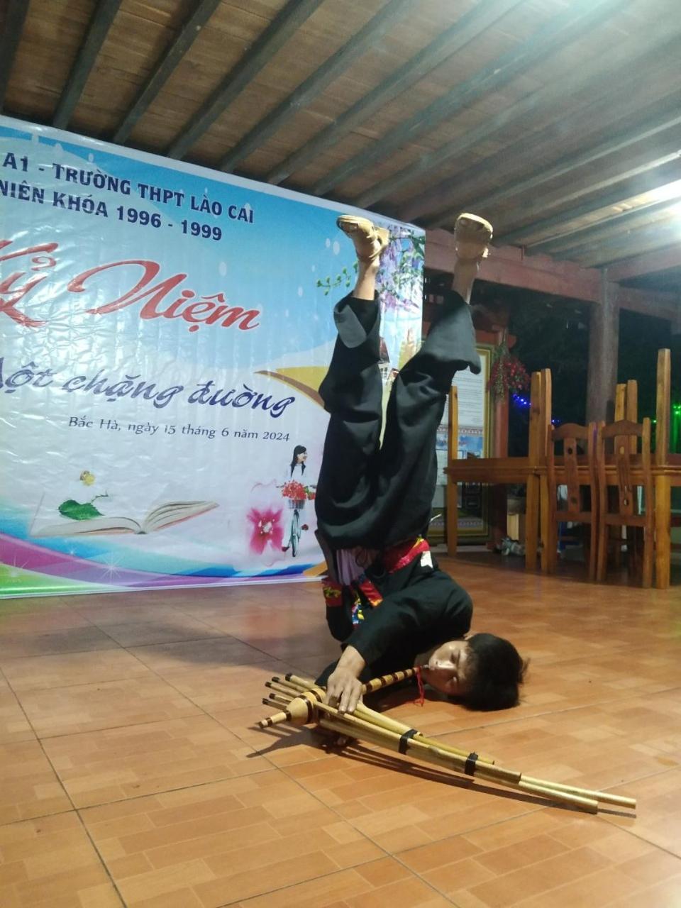 A Lin Homestay Bac Ha Zewnętrze zdjęcie