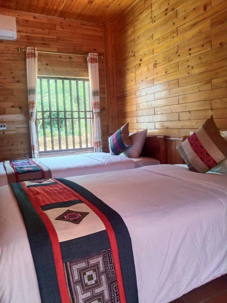 A Lin Homestay Bac Ha Zewnętrze zdjęcie