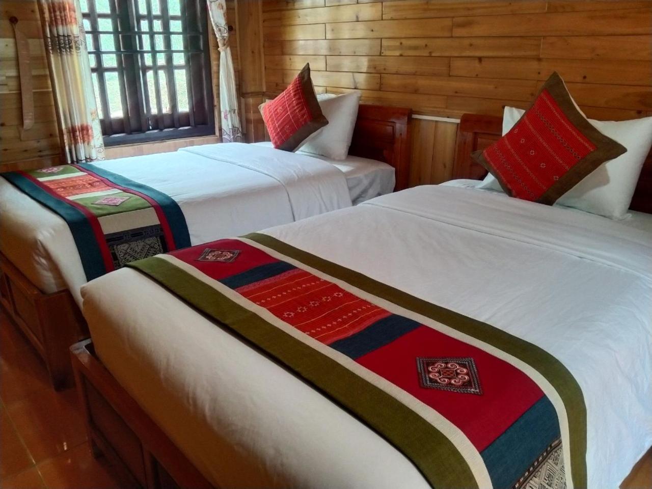 A Lin Homestay Bac Ha Zewnętrze zdjęcie