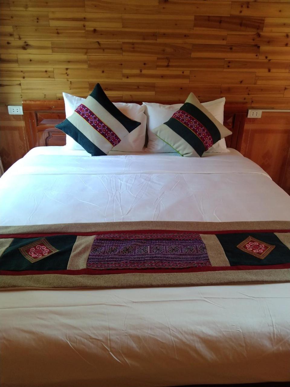 A Lin Homestay Bac Ha Zewnętrze zdjęcie