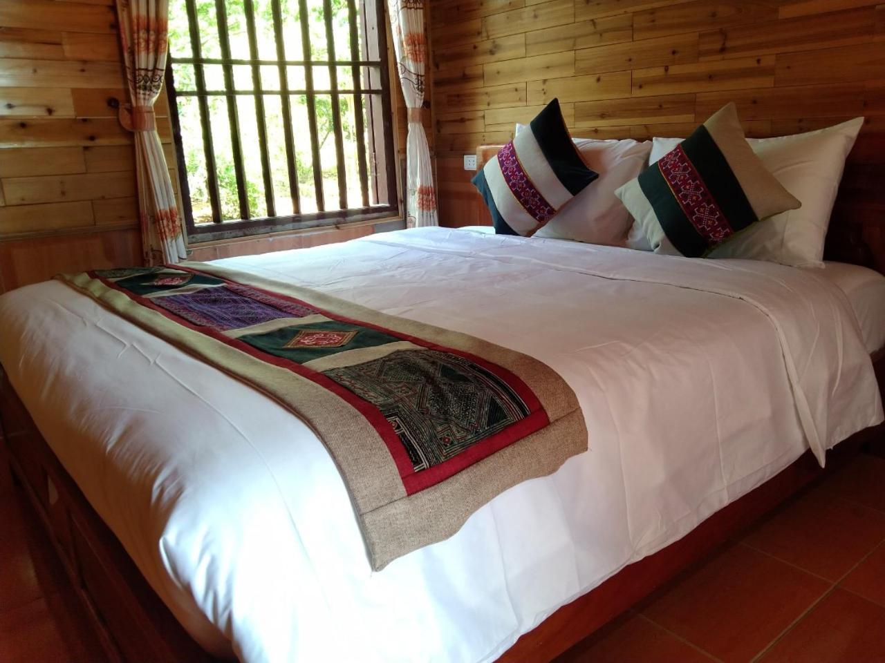 A Lin Homestay Bac Ha Zewnętrze zdjęcie