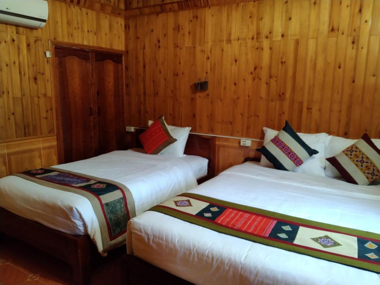 A Lin Homestay Bac Ha Zewnętrze zdjęcie